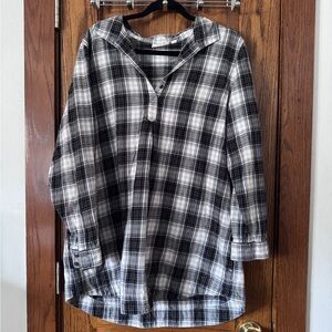 J Jill flannel tunic